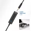 ACT AC9360 ārējā skaņas karte USB 3.5 mm austiņu pieslēgums 4 pogas