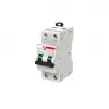 ABB DS202CR B16 A30 kombinētais automātiskais slēdzis ar noplūdes aizsardzību — B tips, A tipa noplūde, 16 A, 4000 V, 36×72×86 mm