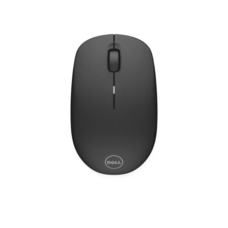 DELL WM126 bezvadu optiskā pele, biroja, abpusēja, RF, 1000 DPI