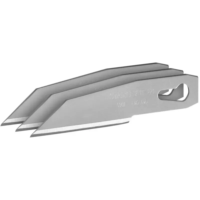 Stanley 5901 Slimknife asmens 60mm, platums 63.5mm, dziļums 40.6mm, augstums 15.2mm