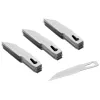 Stanley 5901 Slimknife asmens 60mm, platums 63.5mm, dziļums 40.6mm, augstums 15.2mm