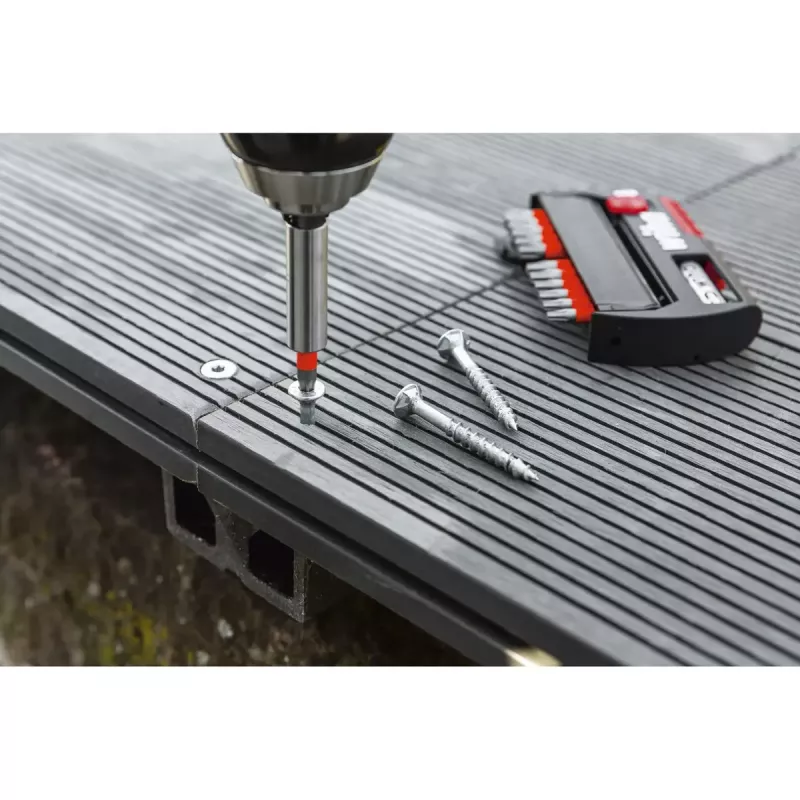 Wiha 42131 skrūvgriežu uzgaļu komplekts 5 gab. Torx T25 49 mm