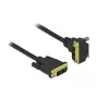 DVI kabelis DeLOCK 85901 1 m DVI-D Melns