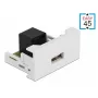 Modulis USB 2.0 Type-A sievišķais uz RJ45 sievišķais DeLOCK Easy 45 81344