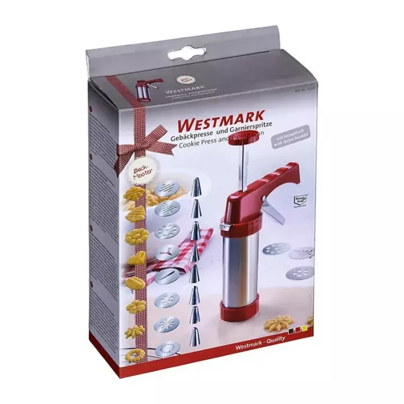 Cepumu formētājs Westmark 32332260 sarkans/sudrabs plastmasa nerūsējošais tērauds
