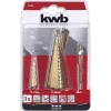 Urbju uzgalis KWB 525890 ātrgriezēja tērauds HSS 10mm dziļums 155mm garums