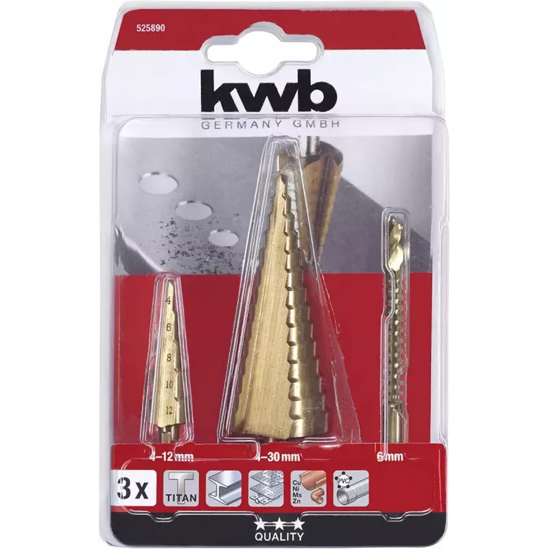 Urbju uzgalis KWB 525890 ātrgriezēja tērauds HSS 10mm dziļums 155mm garums