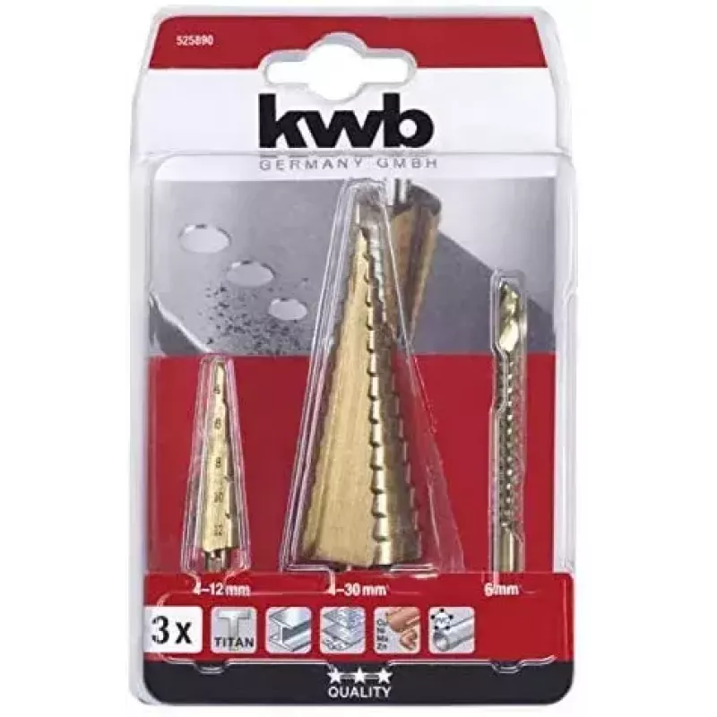 Urbju uzgalis KWB 525890 ātrgriezēja tērauds HSS 10mm dziļums 155mm garums