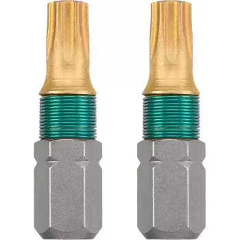 Skrūvgrieža uzgalis KWB 124215 2 gab. Torx T15 25 mm sešstūra kāts