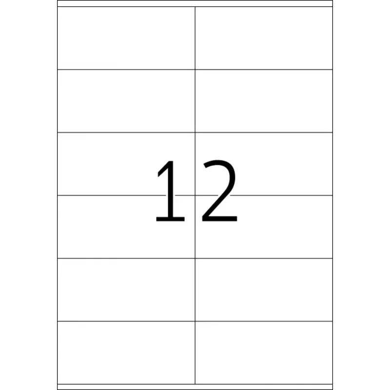 Pašlīmējošas printera uzlīmes HERMA Premium A4 105x48 mm 300 gab.