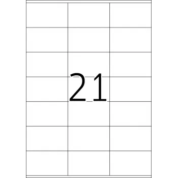 Pašlīmējošās printera uzlīmes HERMA Labels Premium A4 70x42 mm