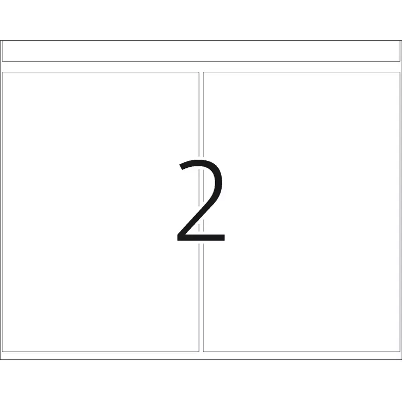 HERMA DP1 pašlīmējošās etiķetes 74x105 mm (500 gab.)
