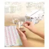 Pašlīmējošās etiķetes AVERY L3410REV-25 Noņemamas Baltas 2550 gab.