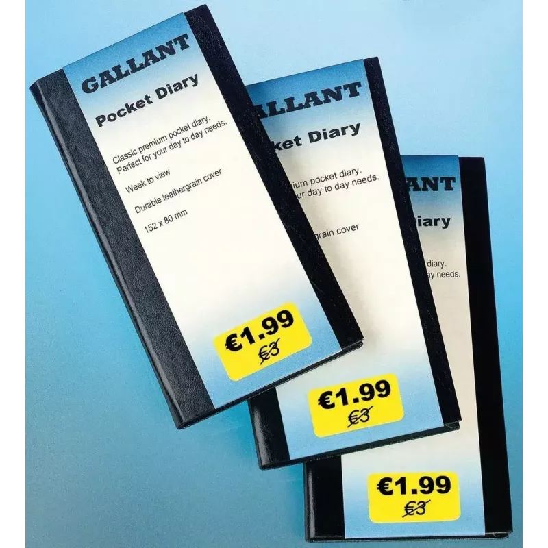 Mini etiķetes Laser Avery L7651 dzeltenas