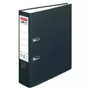 Herlitz 10841369 A4 sējējs ar gredzeniem Melns