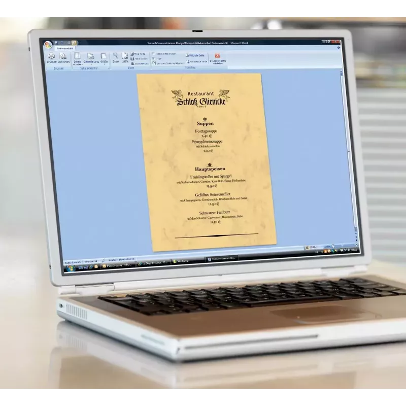 Sigel DP262 Marmorēts smilšbrūns papīrs A4 100 loksnes 90 g/m²