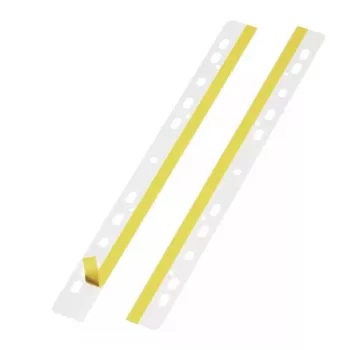 Durable Filefix 8064-19 caurspīdīgā līmējošā arhivēšanas sloksne 25mm x 295mm (50 gab.)