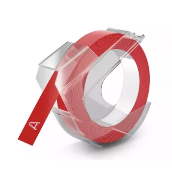 Lentīšu komplekts etiķešu izgatavošanai DYMO 3D S0898150, 9 mm x 3 m, 10 gab.