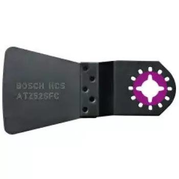 Skrāpis Bosch HCS ATZ 52 SFC — asmens špakteles un mīkstu šuvju materiālu noņemšanai, 45 mm garums, 52 mm platums, 1 gab.