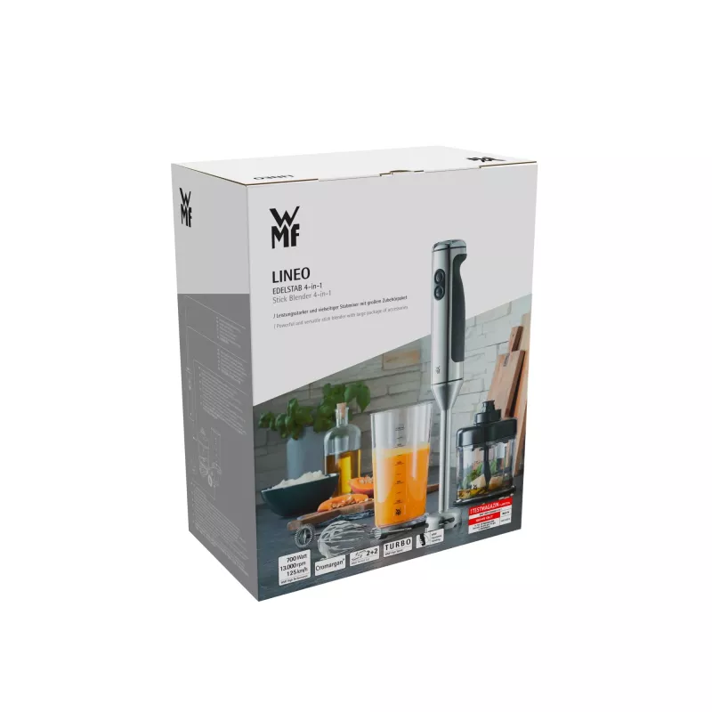 WMF Lineo 0416350011 1 L rokas blenderis 700 W Melns, Nerūsējošs tērauds