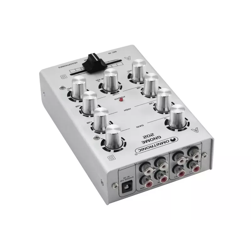Audio Mikseris Omnitronic 10006881 2 Kanāli 20 - 20000 Hz Sudrabs
