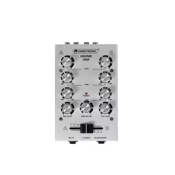Audio Mikseris Omnitronic 10006881 2 Kanāli 20 - 20000 Hz Sudrabs