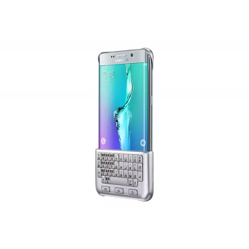 Samsung EJ-CG928 QWERTY tastatūra Galaxy S6 edge+ sudraba