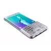 Samsung EJ-CG928 QWERTY tastatūra Galaxy S6 edge+ sudraba