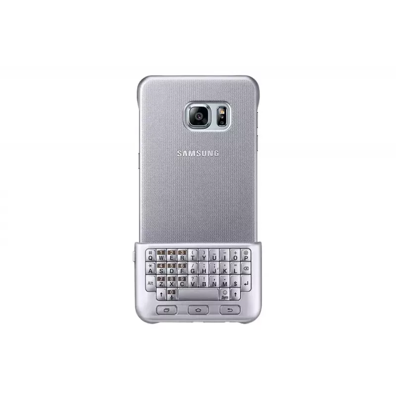 Samsung EJ-CG928 QWERTY tastatūra Galaxy S6 edge+ sudraba