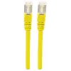 Intellinet tīkla vads, Cat6, 2m, Dzeltens, Varš, S/FTP, LSOH / LSZH, PVC, RJ45, Zeltīti kontakti, Bezāķa, Ar aizsargvāciņu, Mūža garantija