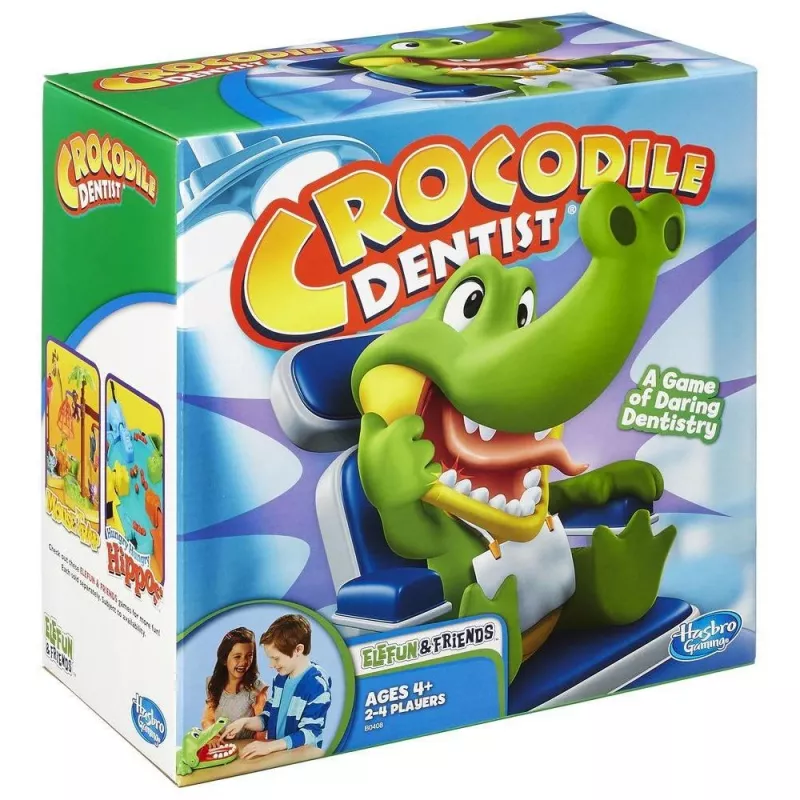 Hasbro CROCODILE DENTIST galda spēle ģimenei