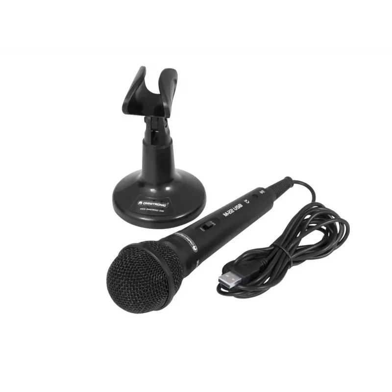 Studijas mikrofons Omnitronic 13000419 Melns
