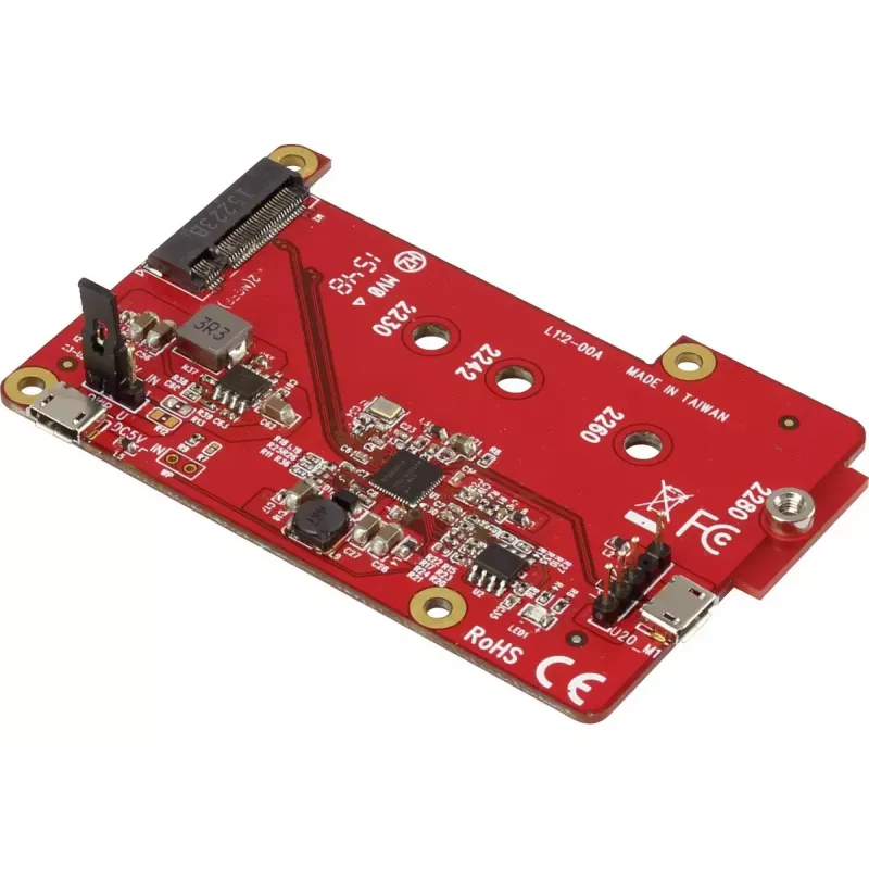 Paplašinājuma plate Renkforce M.2 SATA SSD Raspberry Pi