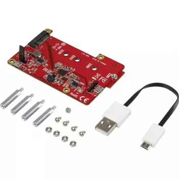 Paplašinājuma plate Renkforce M.2 SATA SSD Raspberry Pi