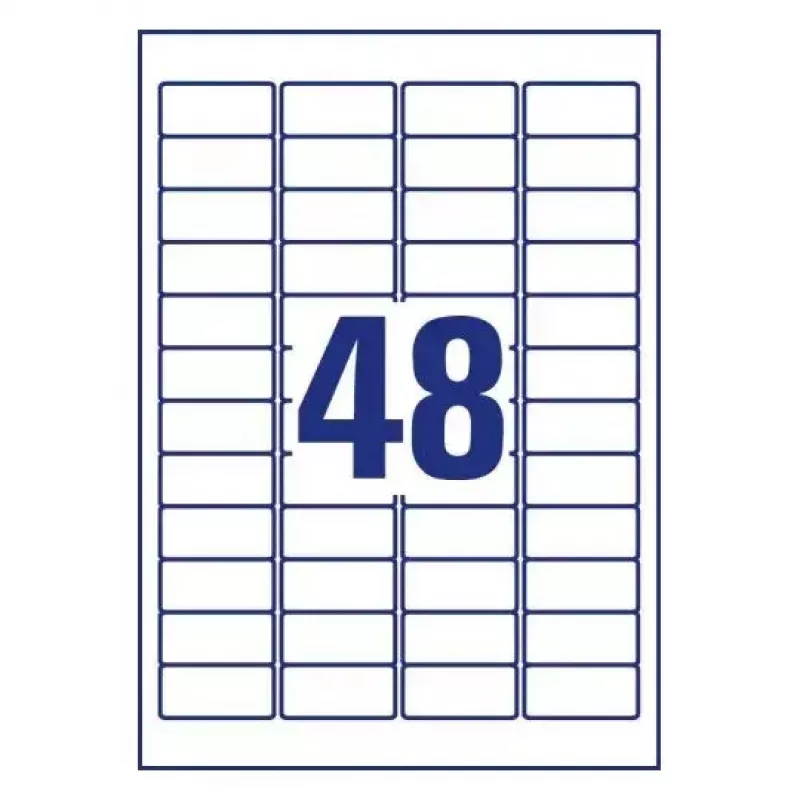 Pašlīmējošā printera etiķete Avery L7911-40
