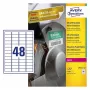 Pašlīmējošā printera etiķete Avery L7911-40