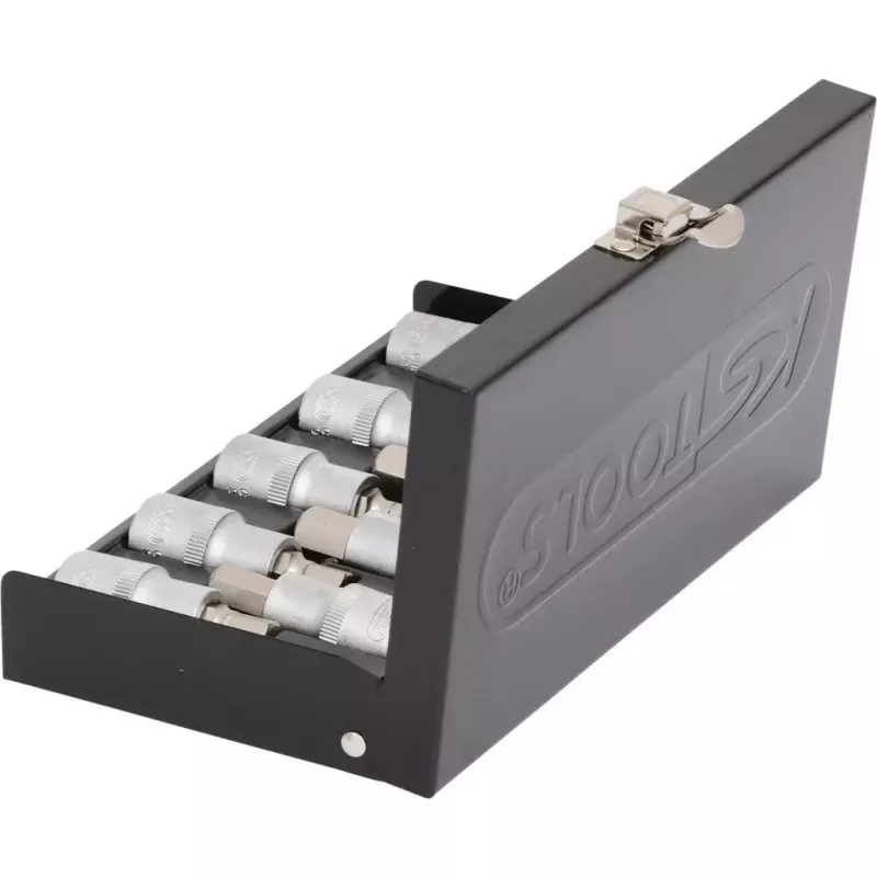 Uzgriežņu atslēgu komplekts KS Tools 911.1321 1/2 collas piedziņa metrisks 2.2 cm diametrs