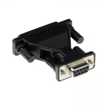 ACT D-sub adapter 9 sievišķā uz 25 vīrišķo, lietais korpuss