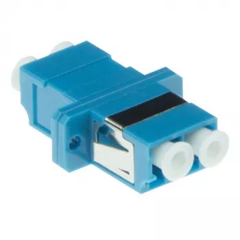 ACT Fiber optikas LC duplekss adapteris vienmoda OS2, LC/LC, Zils, 1 gab.