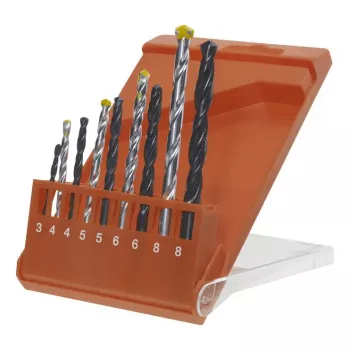 Urbju komplekts KWB 420400 9 gab. plastmasai, kokam, metālam