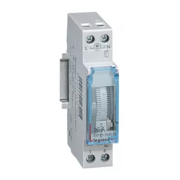 Legrand MicroRex QT11 412790 kvarca ikdienas laika slēdzis, 230 V, 50-60 Hz
