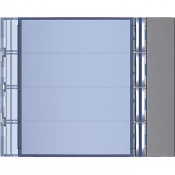 Legrand 352043 spiedpogas panelis Antracīts