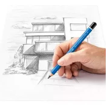 Zīmulis Staedtler Mars Lumograph Jumbo Multi 5 gab.