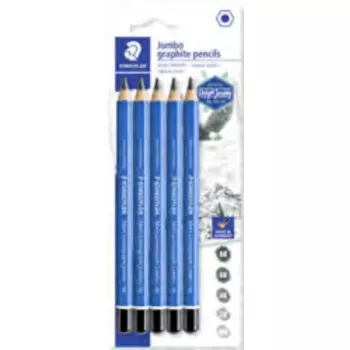 Zīmulis Staedtler Mars Lumograph Jumbo Multi 5 gab.