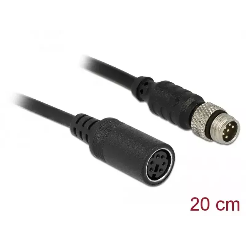Navilock 63278 savienojuma kabelis 0.2 m M8/MD6