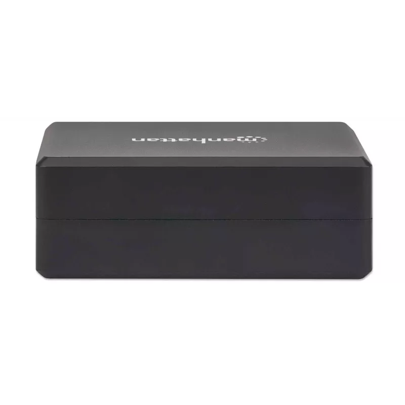 Manhattan Smart Video Multiport Dokstacija, HDMI, USB-A (x2), USB-C (x2), ar Power Delivery, iebūvēts barošanas bloks, melna