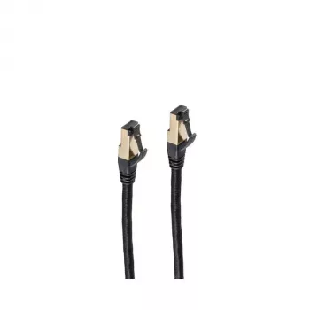 Tīkla kabelis ShiverPeaks BS20-60155 Melns 1.5 m Cat6a S/FTP