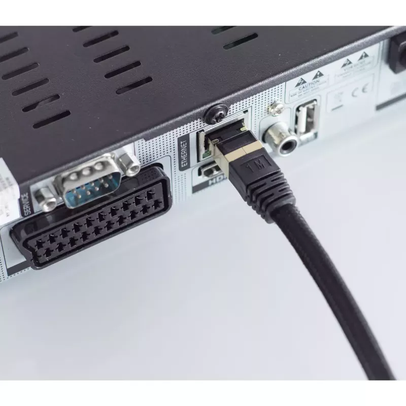 Tīkla kabelis ShiverPeaks BS20-60065 Melns 7.5m Cat6a S/FTP