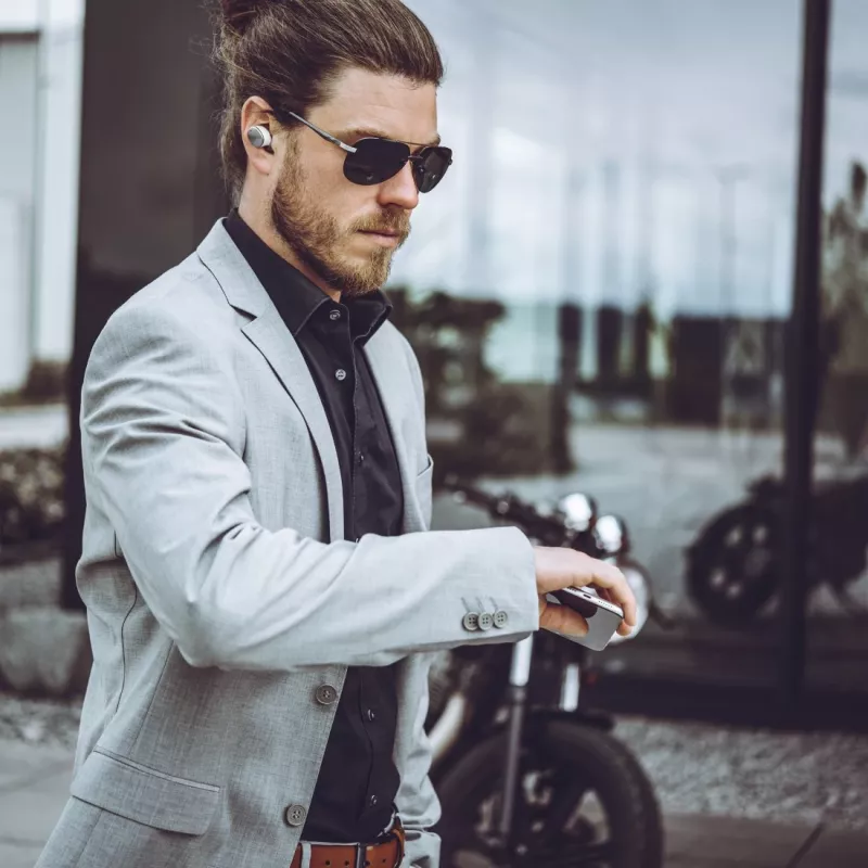 Hama Spirit Pure bezvadu austiņas In-ear Zvaniem/Mūzikai Bluetooth Baltas