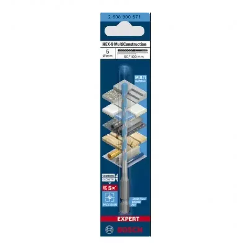Bosch 2 608 900 574 urbis 6 mm 100 mm HEX-9 MultiConstruction